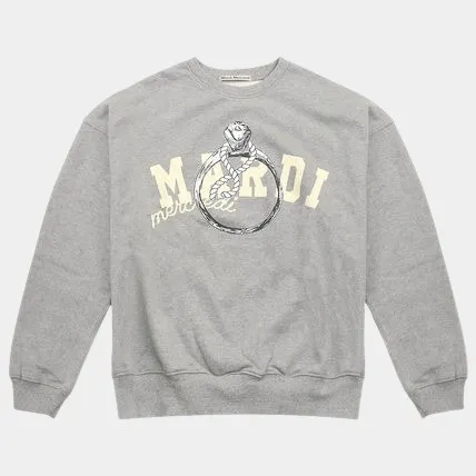 Mardi Mercredi Street Style Cotton Logo Hoodies & Sweatshirts with Long Sleeves