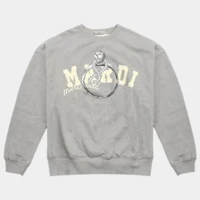 Mardi Mercredi Street Style Cotton Logo Hoodies & Sweatshirts with Long Sleeves