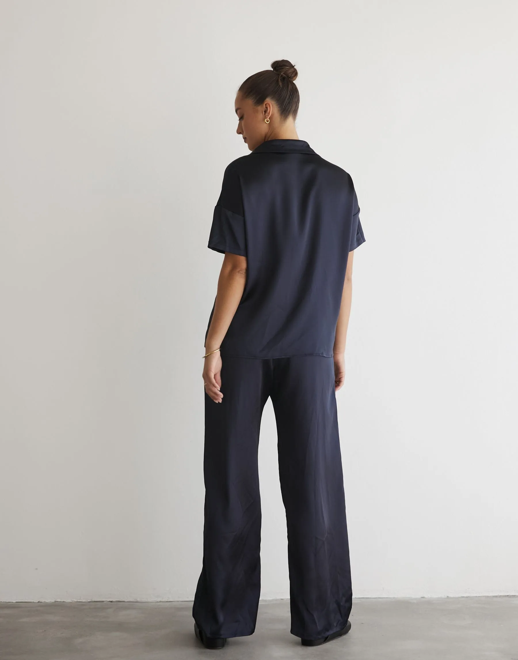 Martha Navy Pants