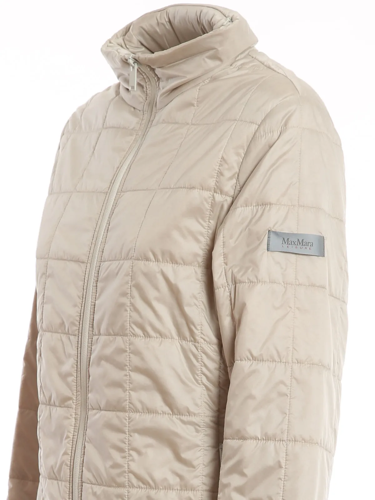 Max Mara Leisure Logo Zip-Up Padded Jacket