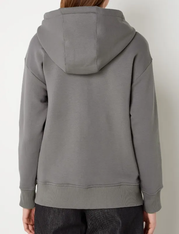 Max Mara plain logo long sleeves hoodies and sweatshirts.