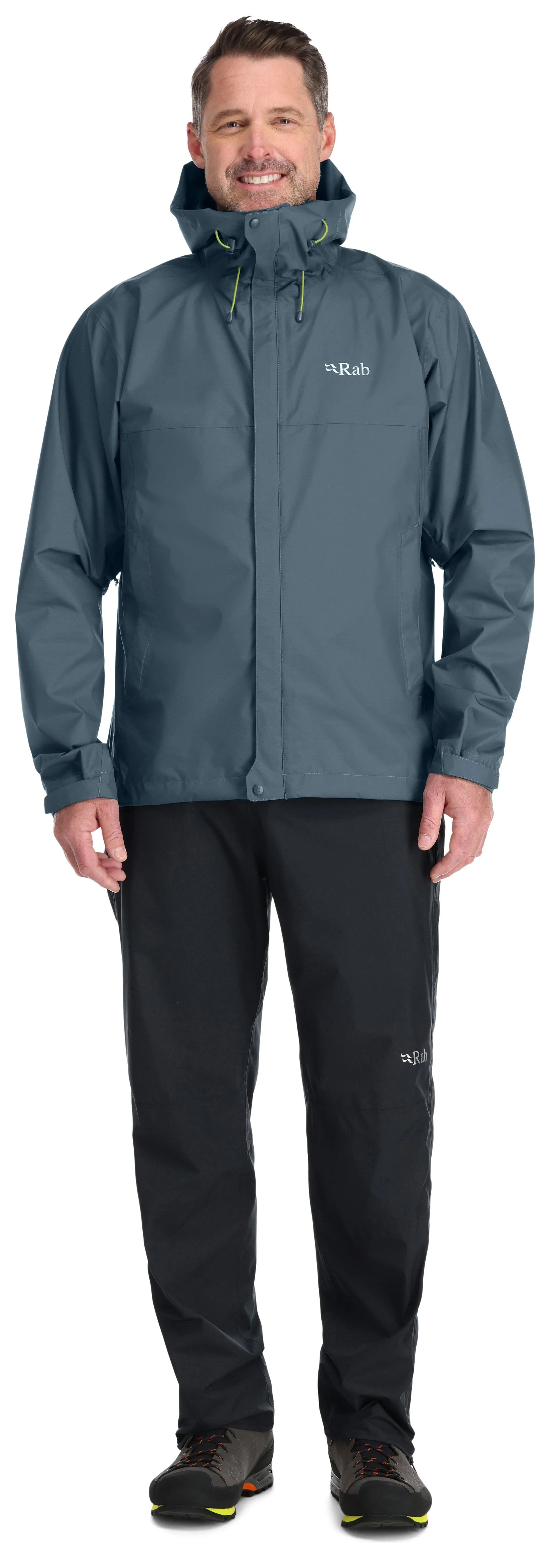 Men's Rab Downpour Eco Jacket | Waterproof Jacket UK