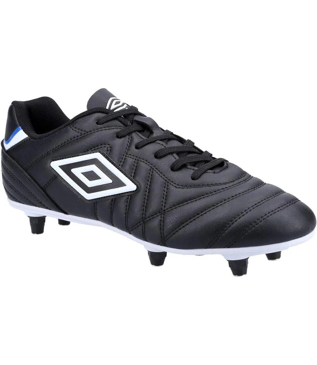 Mens soft ground football boots black/white Umbro