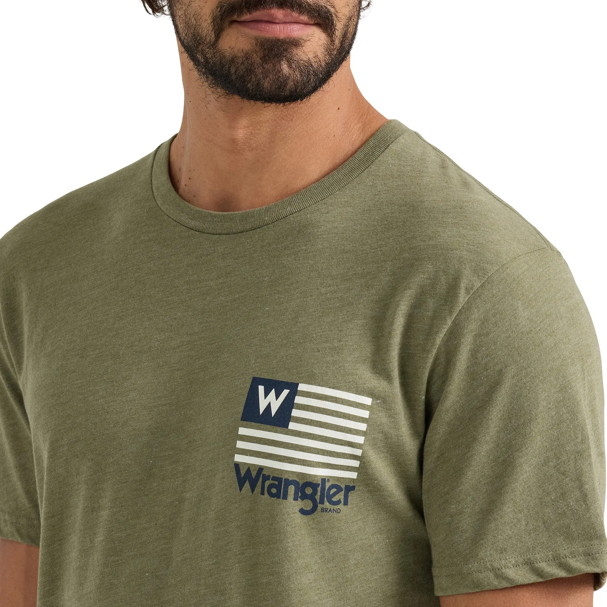 Men's Stars & Stripes Flag Graphic Tee by Wrangler