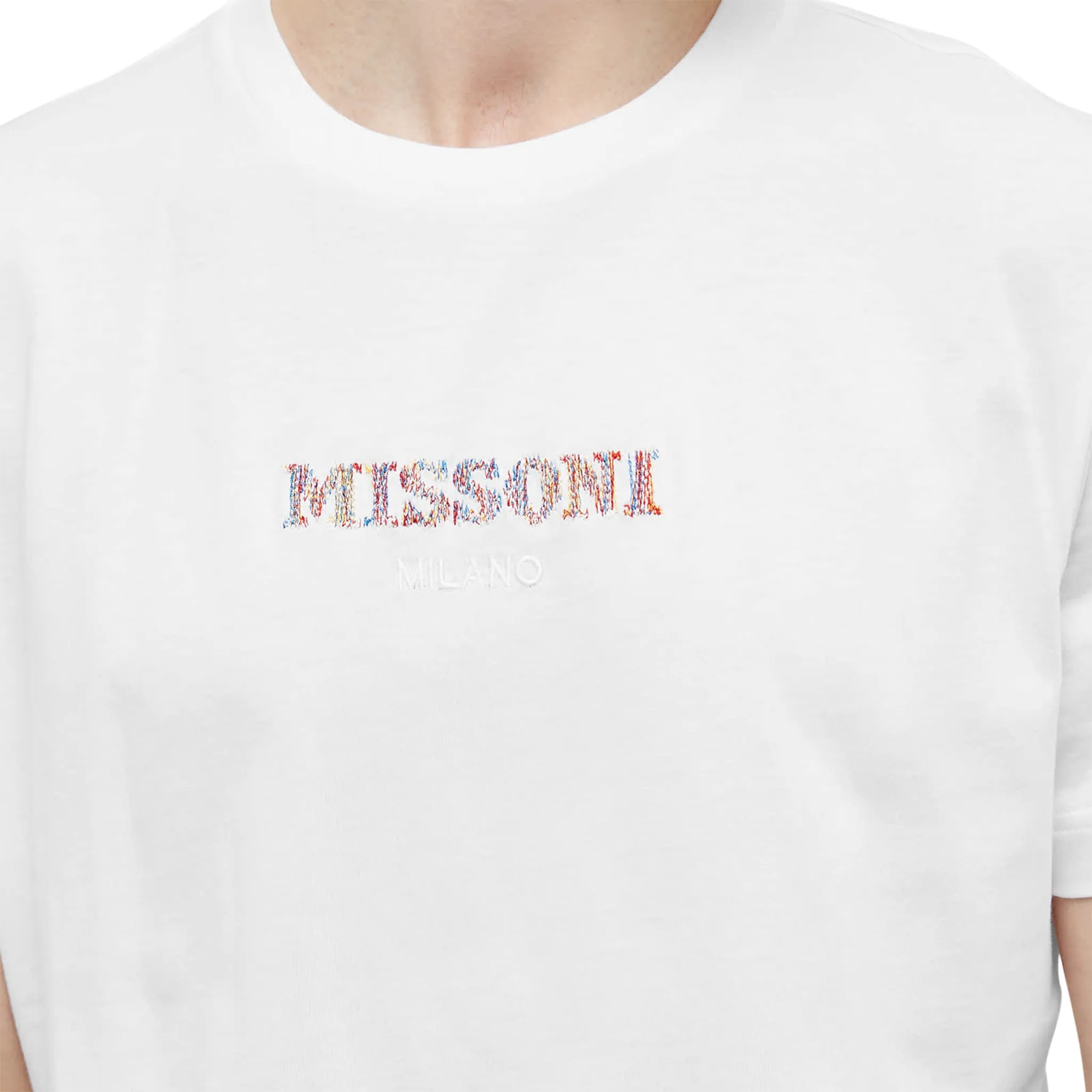 Missoni Logo White T-Shirt.