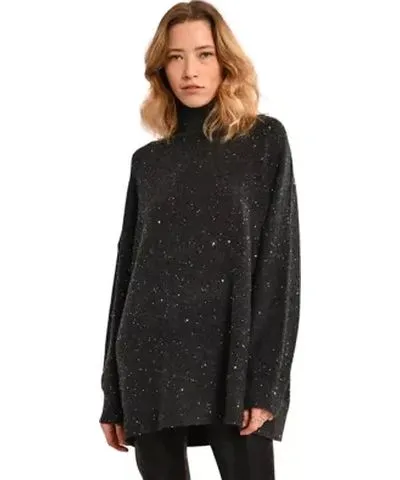 Molly Bracken Women's Sequin Tunic Sweater