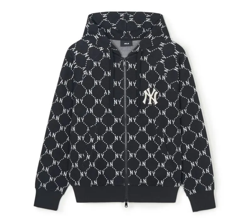 Monogram Unisex MLB Street Style Logo Hoodies & Sweatshirts - Shop Now