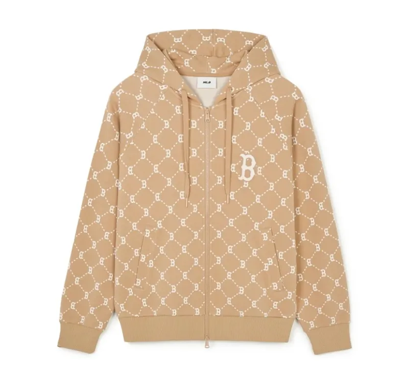 Monogram Unisex MLB Street Style Logo Hoodies & Sweatshirts - Shop Now