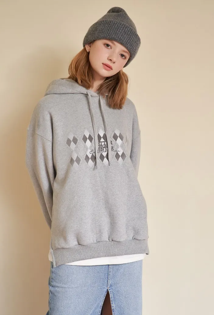 MOON Unisex Street Style Logo Hoodies & Sweatshirts