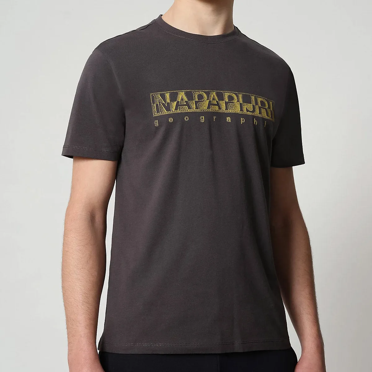 Napapijri Dark Grey Sallar T-Shirt