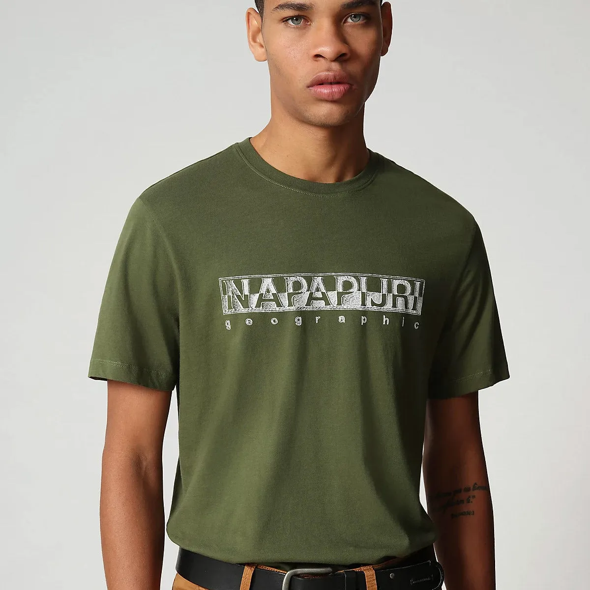 Napapijri Green T-Shirt - Sallar