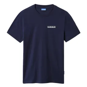 Napapijri Medieval Blue S-Surf Logo T-Shirt