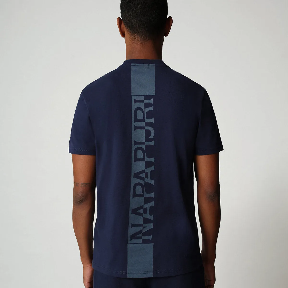 Napapijri Medieval Blue S-Surf Logo T-Shirt