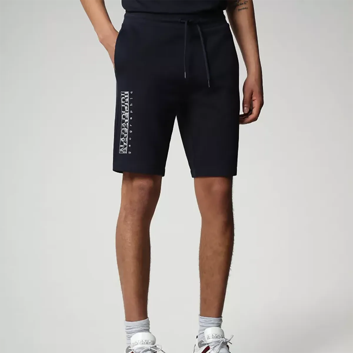 Napapijri Navy Sweat Shorts