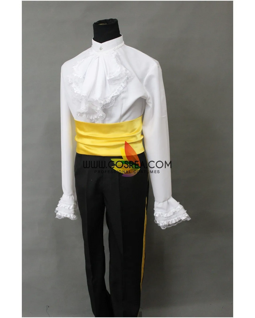 Navy Blue Satin Beauty and Beast Cosplay Costume - Prince Style