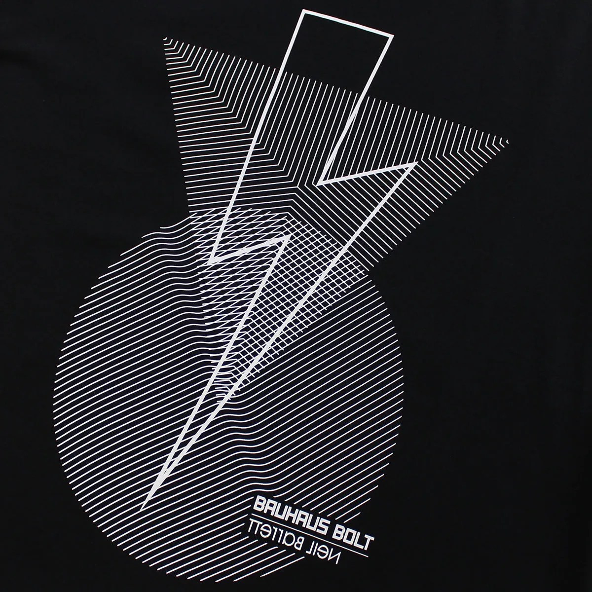 Neil Barrett - Black Bauhaus Bolt T-Shirt