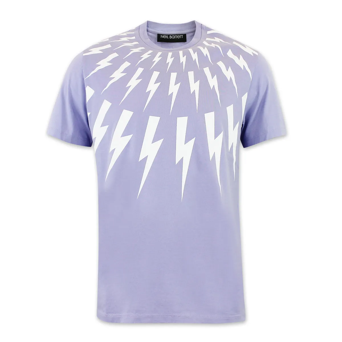 Neil Barrett Lilac Thunderbolt T-Shirt