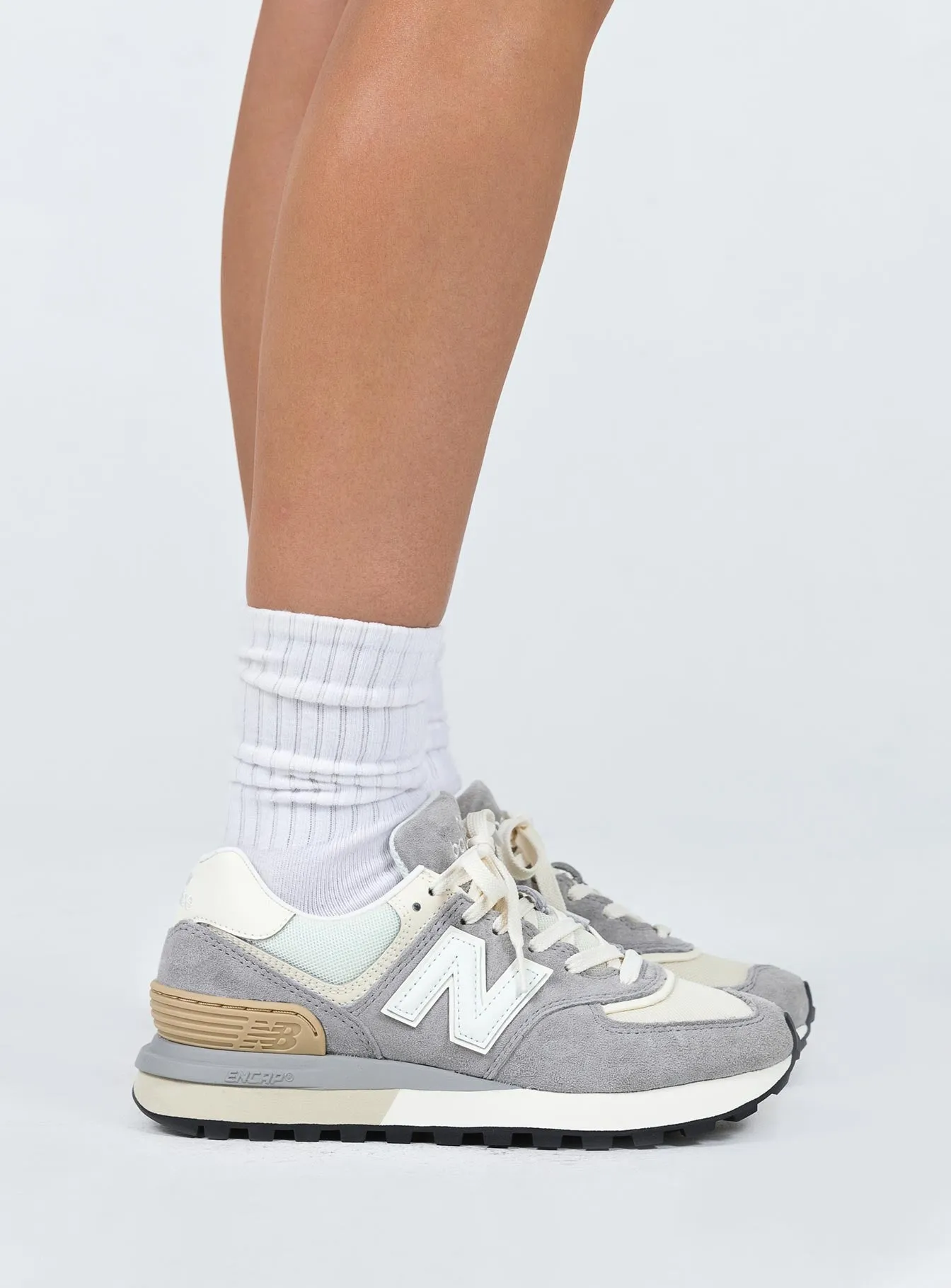 New Balance 574 Grey Cream sneakers