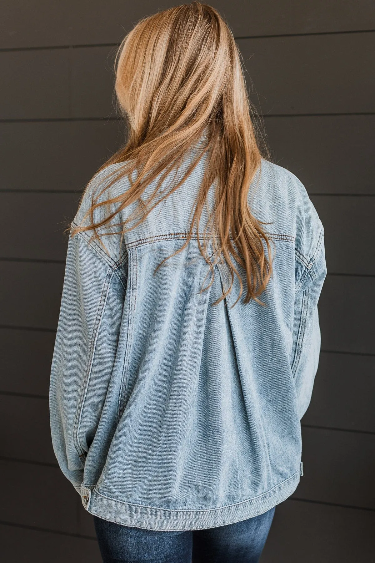 New In Town Denim Jacket - Light Wash: Thread & Supply