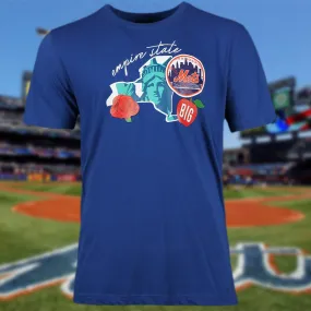 New York Mets City Cluster 59Fifty Fitted Royal T-Shirt