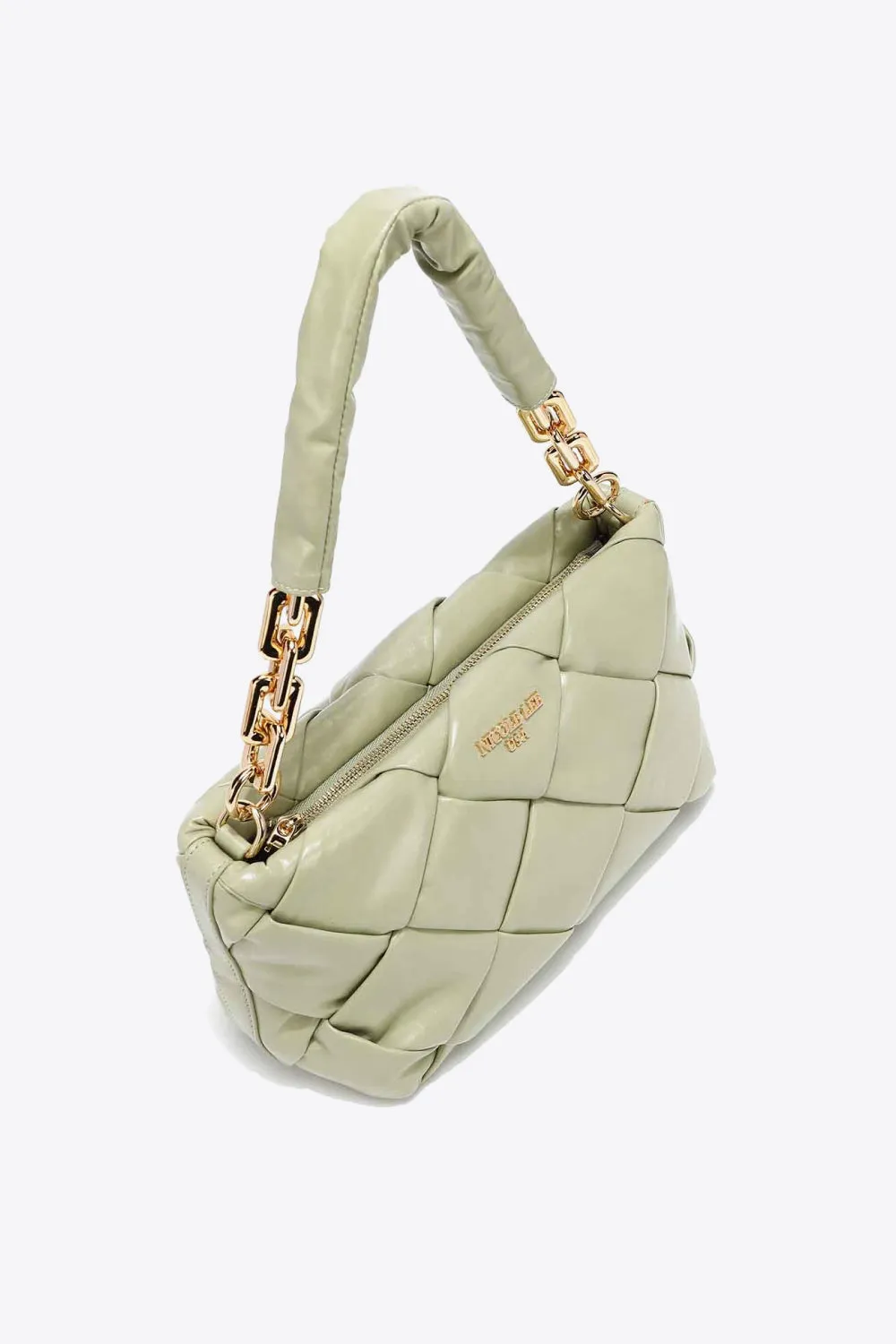 Nicole Lee USA Woven Satchel Crossbody Bag