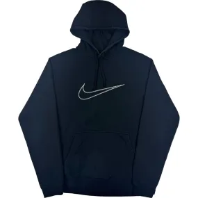 Nike Centre Swoosh Pullover Hoodie Black