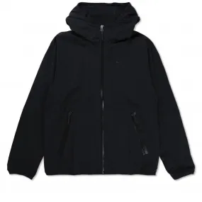 Nike Full-Zip Lined Hooded Jacket (Black/Black)