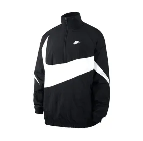 Nike Nsw Vw Swoosh Woven Halfzip Jacket Black