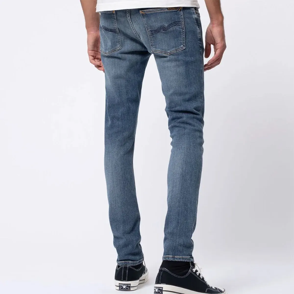 Nudie Jeans - Steel Navy Tight Terry Jeans