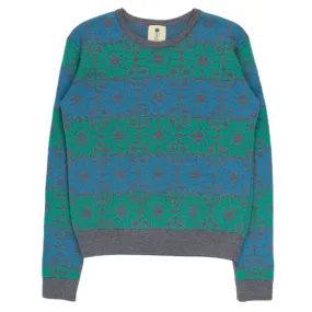 Orla Kiely Emerald Tile Jacquard Sweater