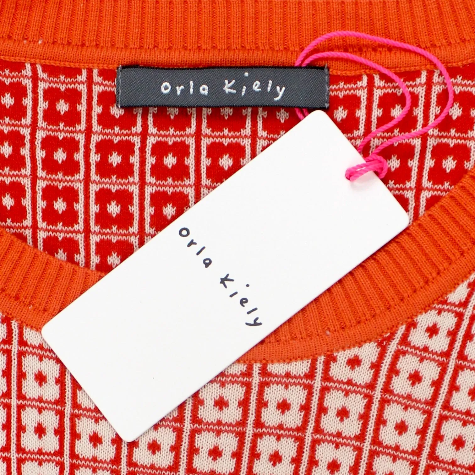 Orla Kiely Red Floral Sweater