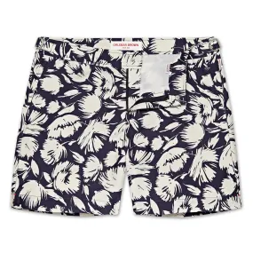 Orlebar Brown Bulldog Botany Swim Shorts - Navy/White Sand - Get it now!