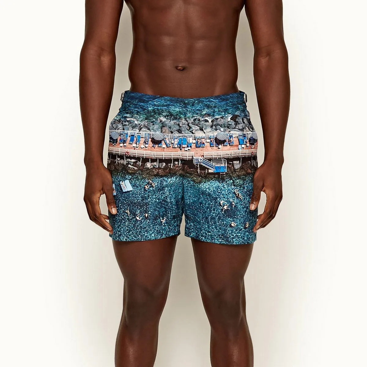 Orlebar Brown swim shorts - Bulldog Sorrento Summer Days.