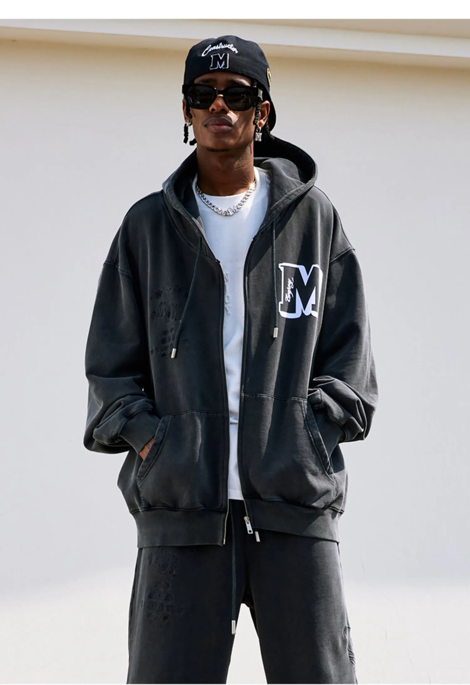 Oversized Logo Hoodies | Cotton Sweat Street Style | Unisex | Mr. Enjoy Da Money