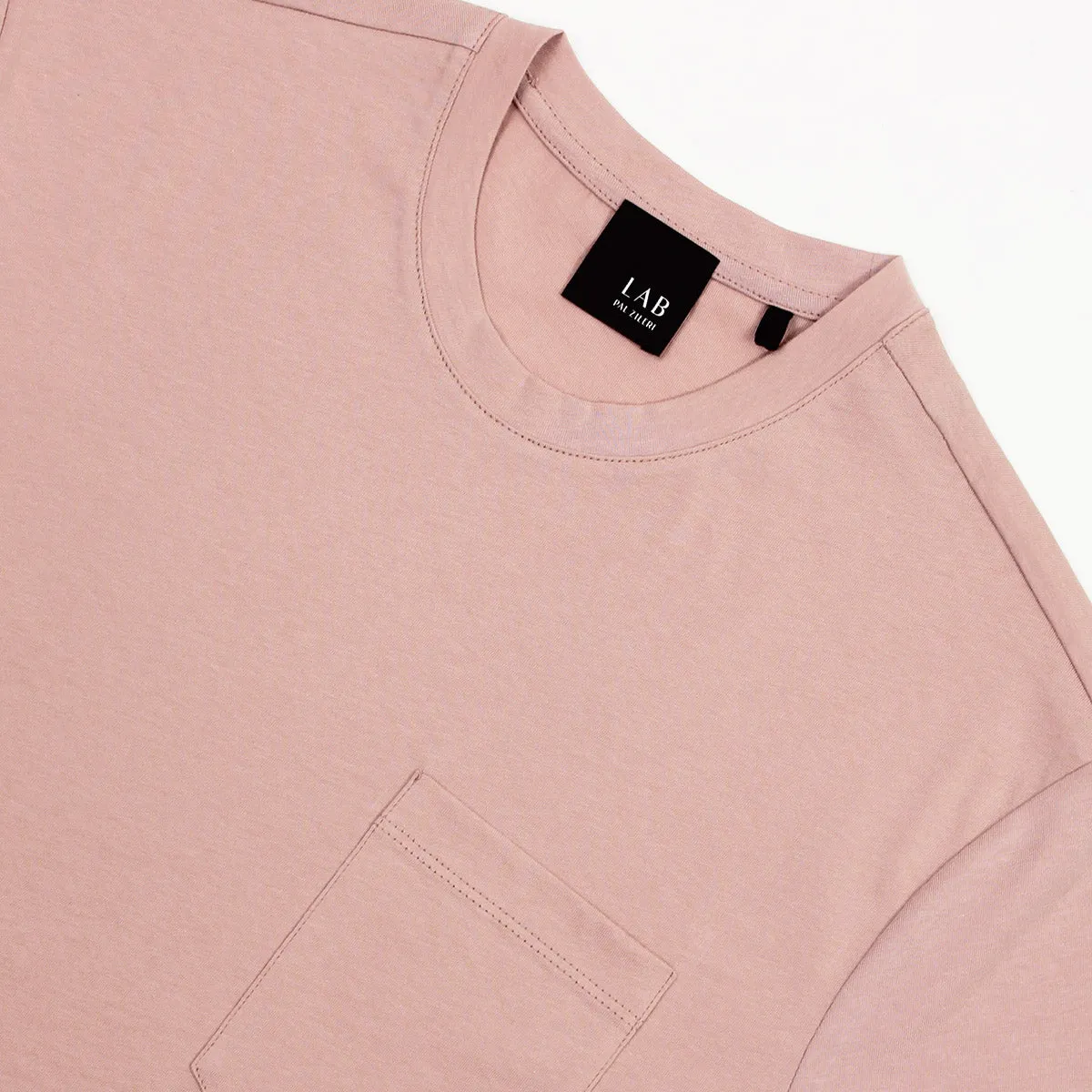 Pal Zileri Chest Pocket T-Shirt Pink.