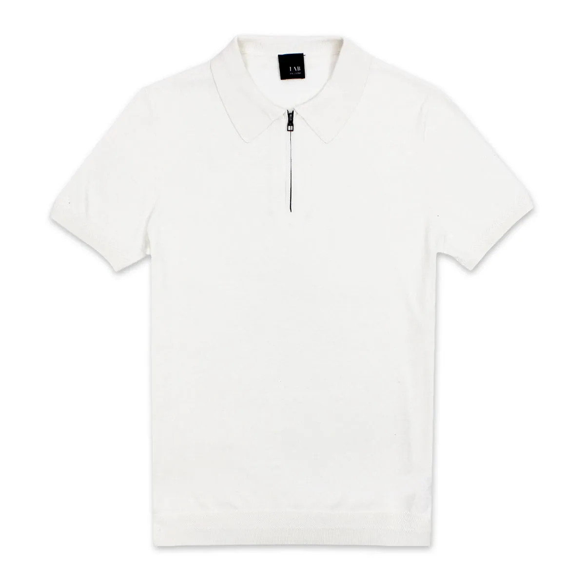 Pal Zileri - Natural Knitted Silk/Cotton Polo Shirt