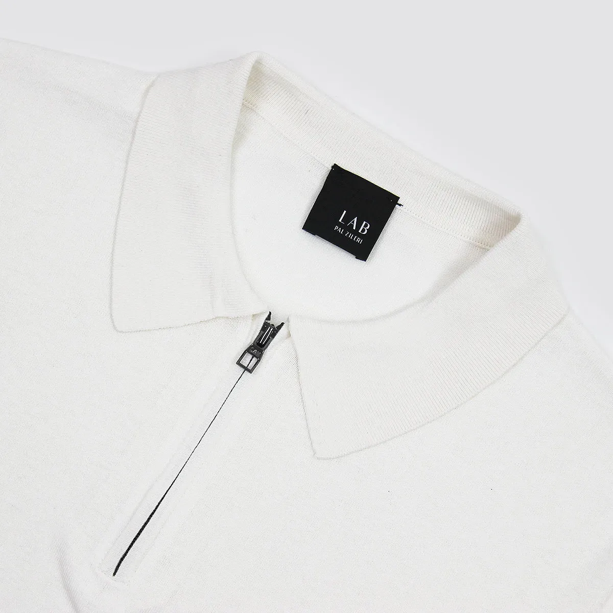 Pal Zileri - Natural Knitted Silk/Cotton Polo Shirt