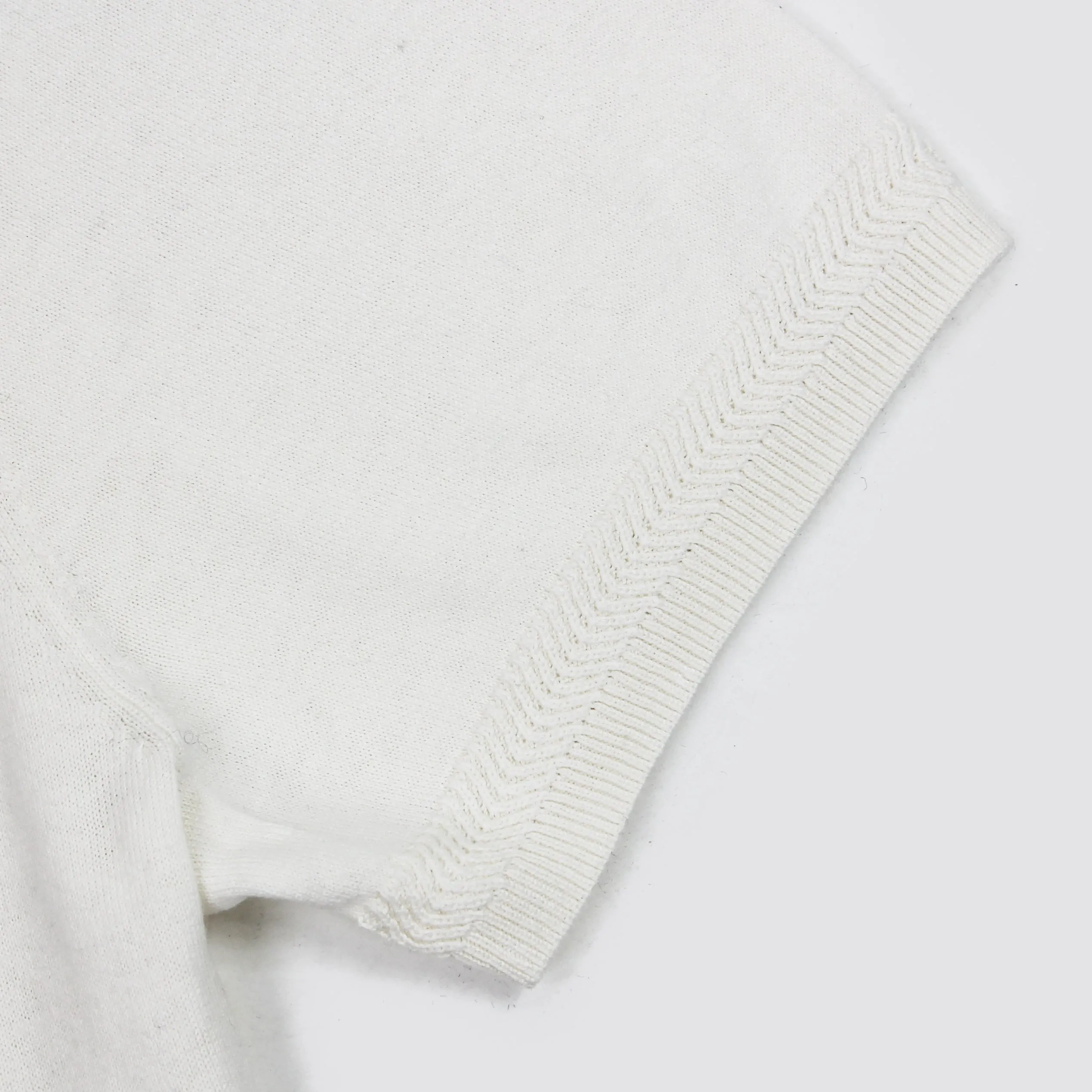 Pal Zileri - Natural Knitted Silk/Cotton Polo Shirt