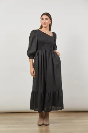 Panorama Maxi Dress - Black