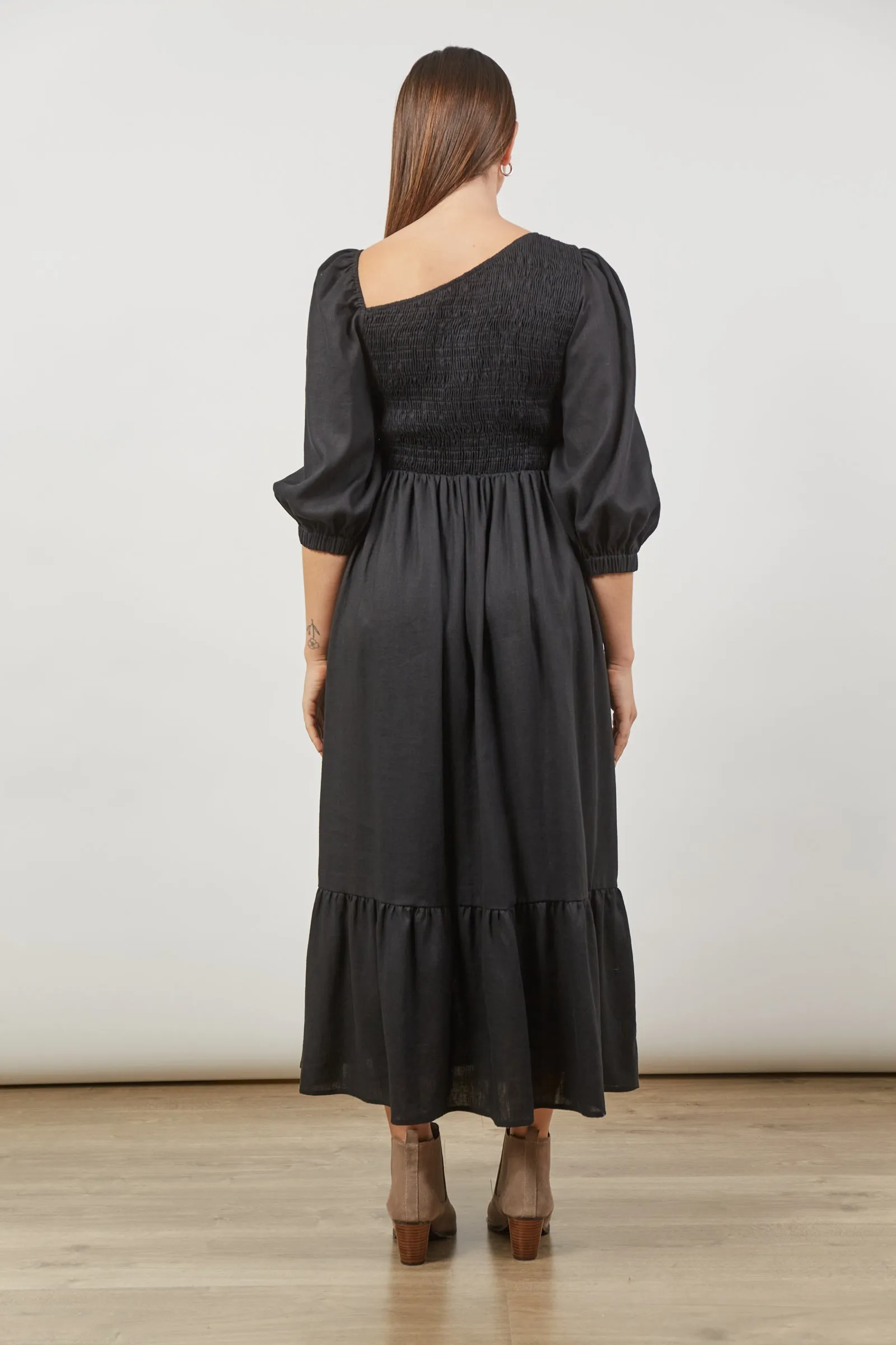 Panorama Maxi Dress - Black