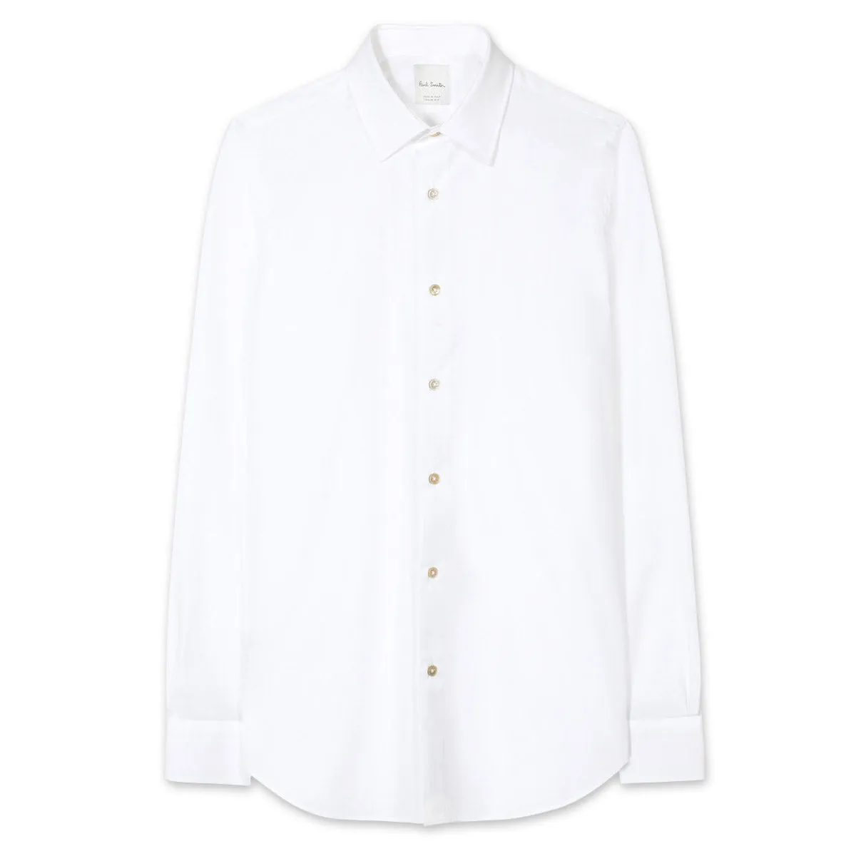 Paul Smith - 'Artist Stripe' Cuff Shirt - White 