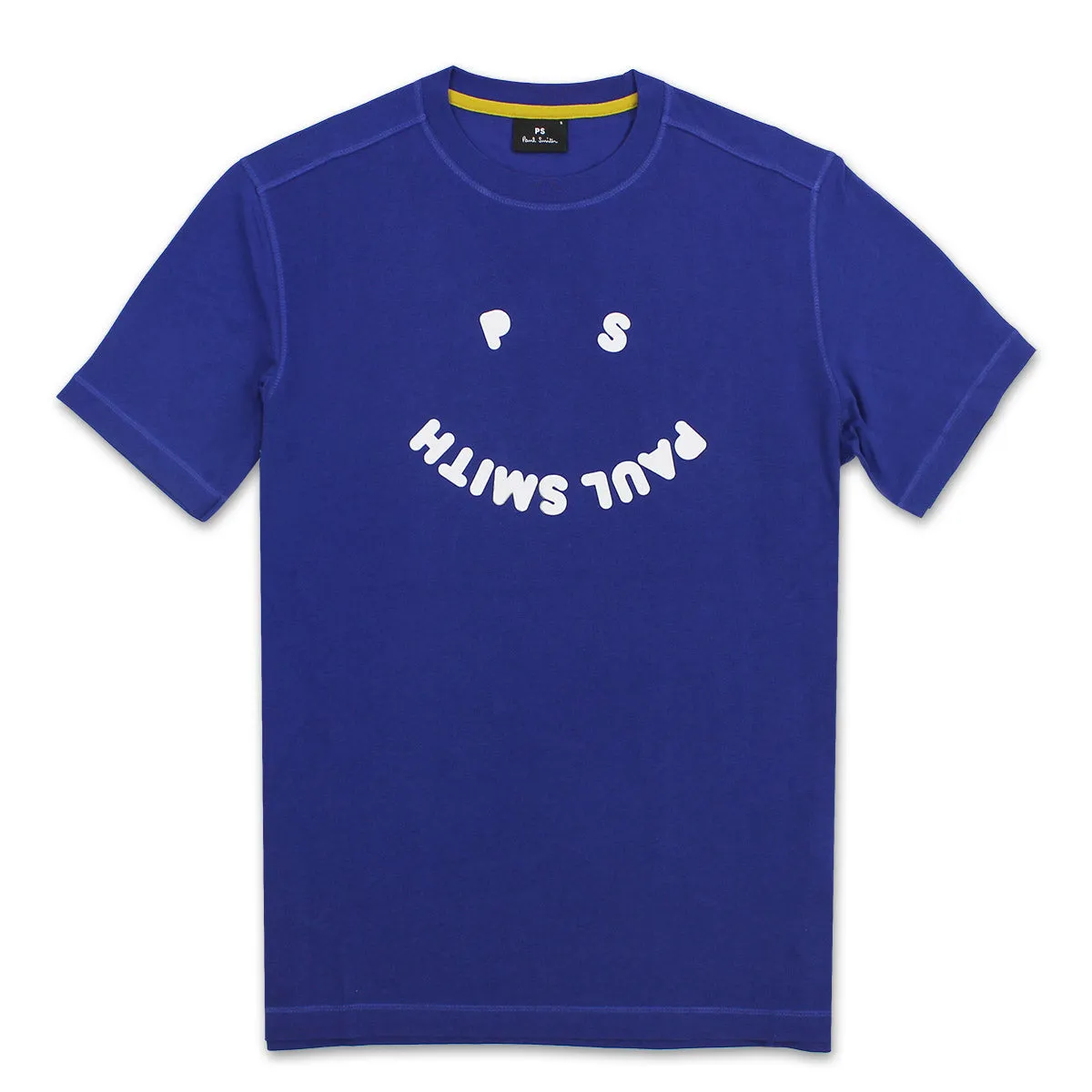 Paul Smith Happy Print T-Shirt - Blue.