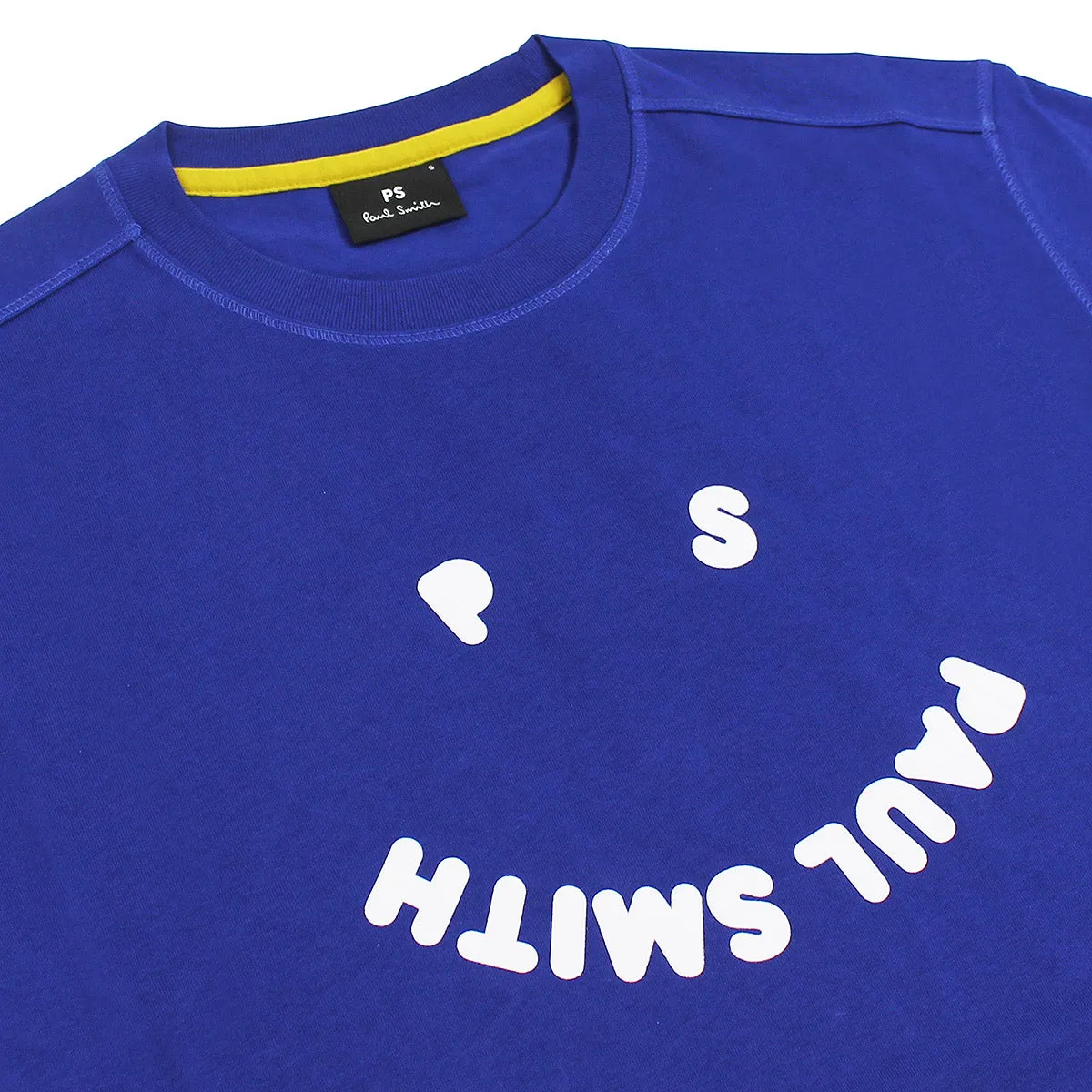 Paul Smith Happy Print T-Shirt - Blue.