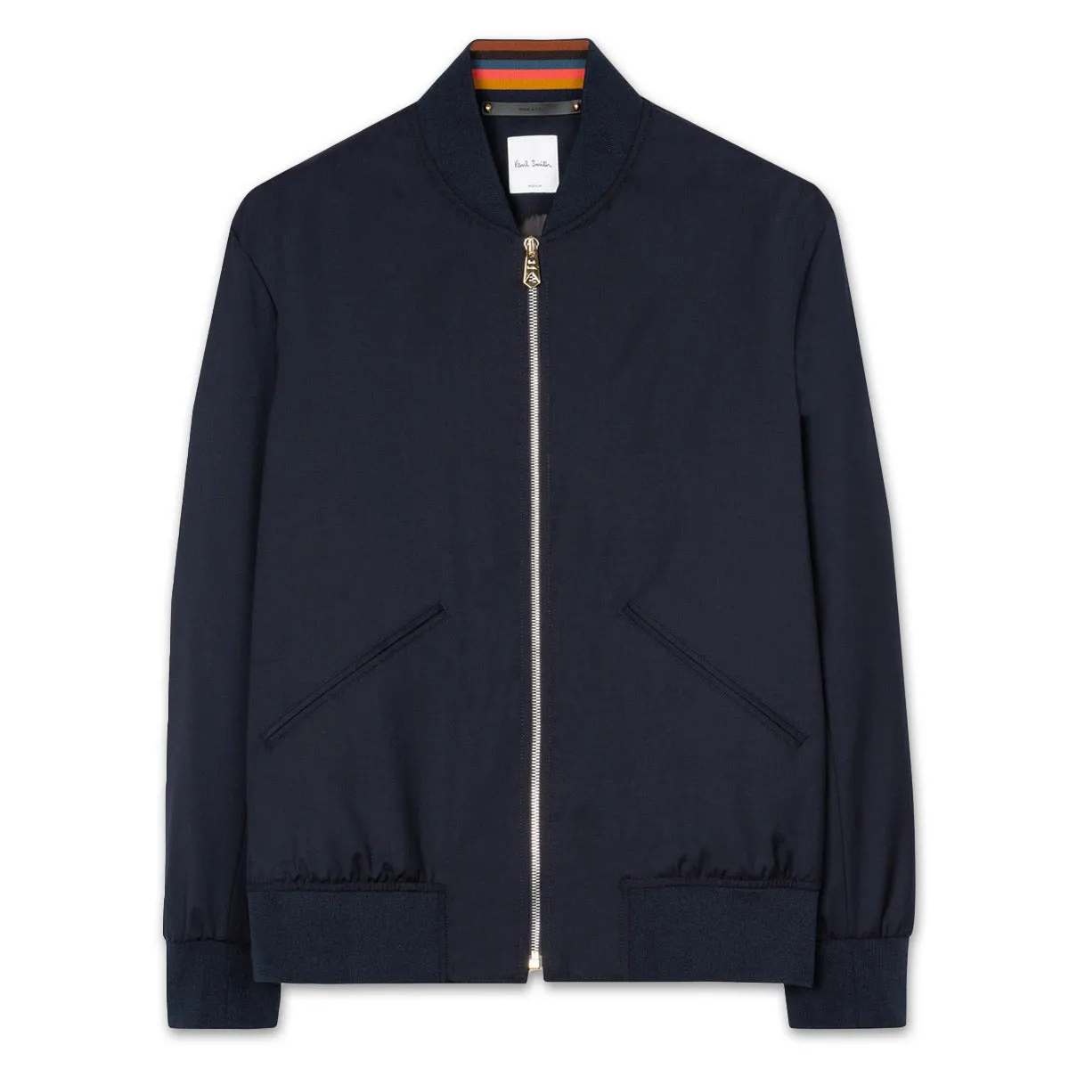 Paul Smith Loro Piana Storm System Bomber Jacket Navy