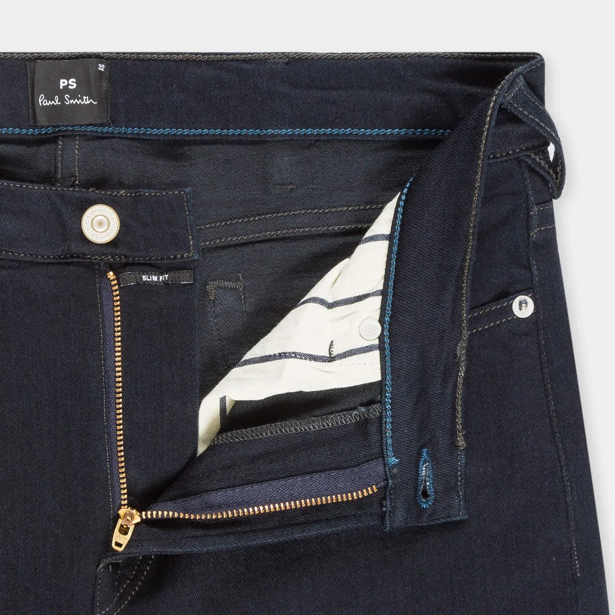 Paul Smith Slim Fit Reflex Jeans Blue/Black - Shop Now