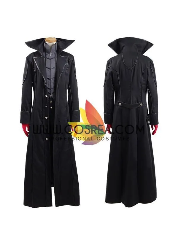 Persona 5 Protagonist Dark Grey Thief Cosplay Costume