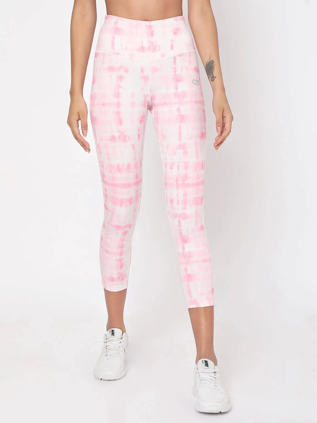 Pink Shibori Luxe Leggings