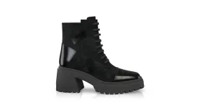 Platform Combat Ankle Boots 27929