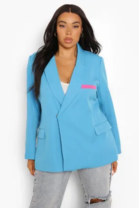 Plus Super Oversized Blazer