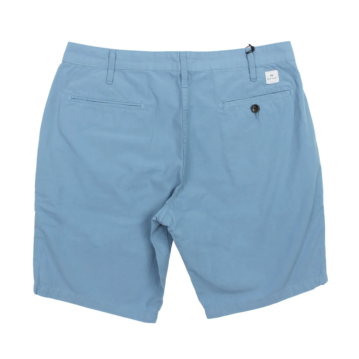 PS Paul Smith - Airforce Blue Garment Dyed Chino Shorts.